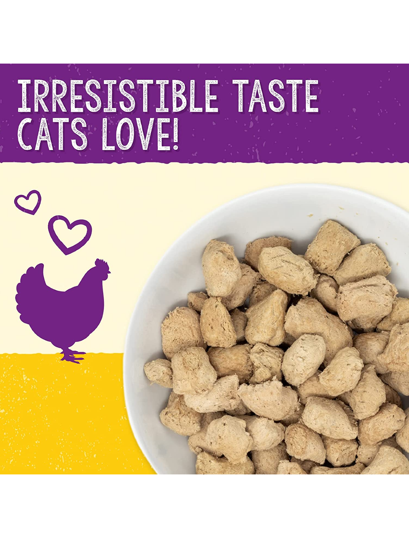Stella & Chewy's Freeze Dried Cat Dinner Morsels 510g Chick Chick Chicken Dry Cat Food image 4