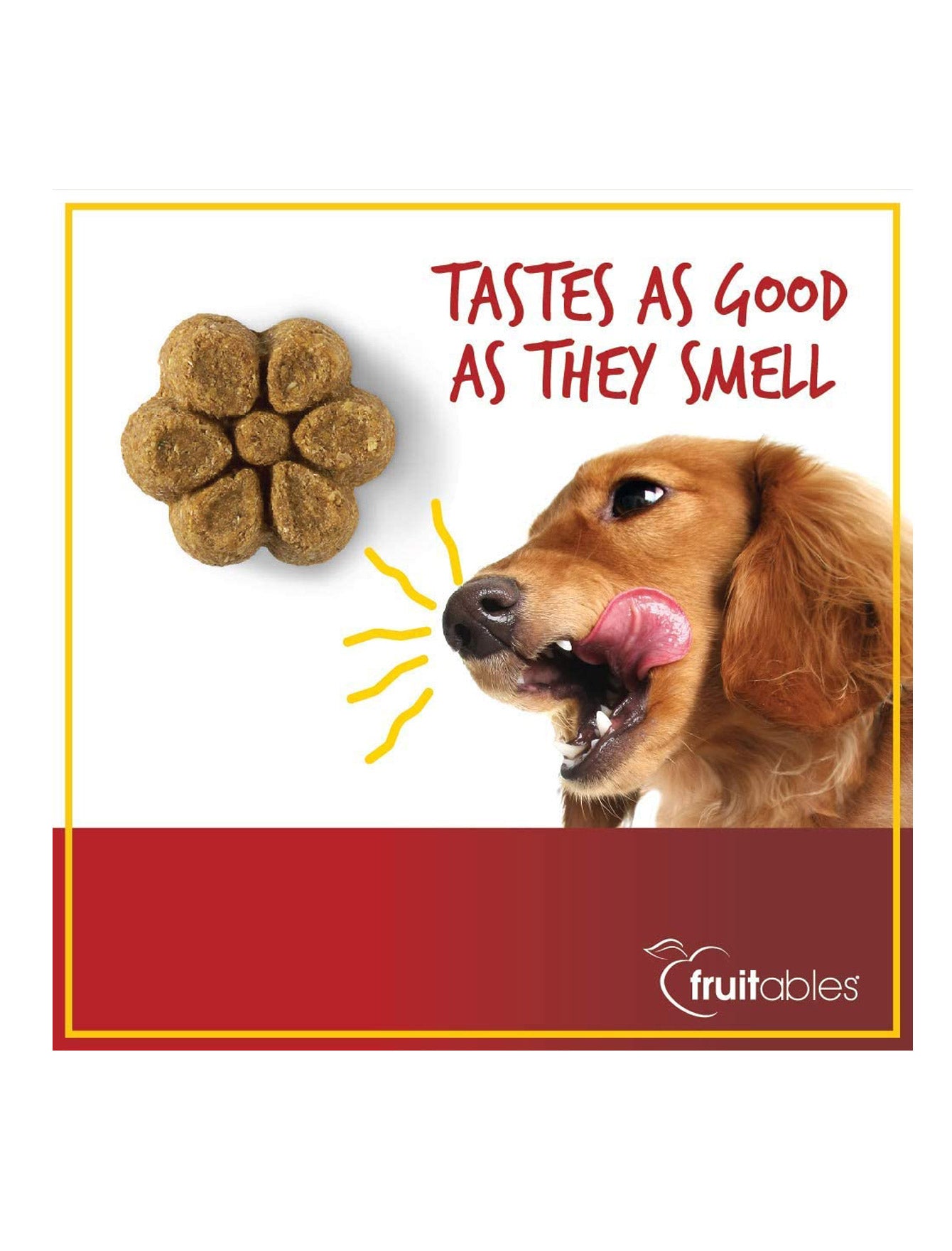 Fruitables Dog 7oz Crispy Bacon & Apple Crunchy Dog Treats image 4