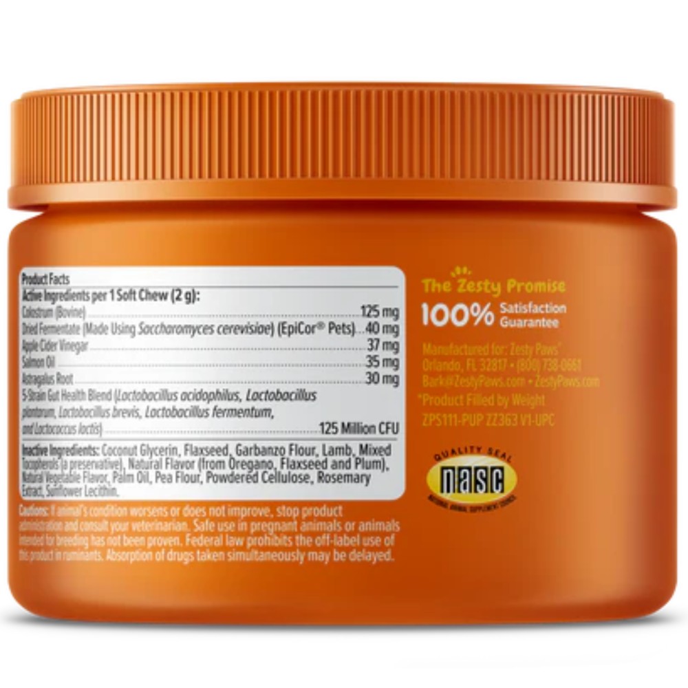 Zesty Paws 90ct Aller Immune Bites for Puppies image 8