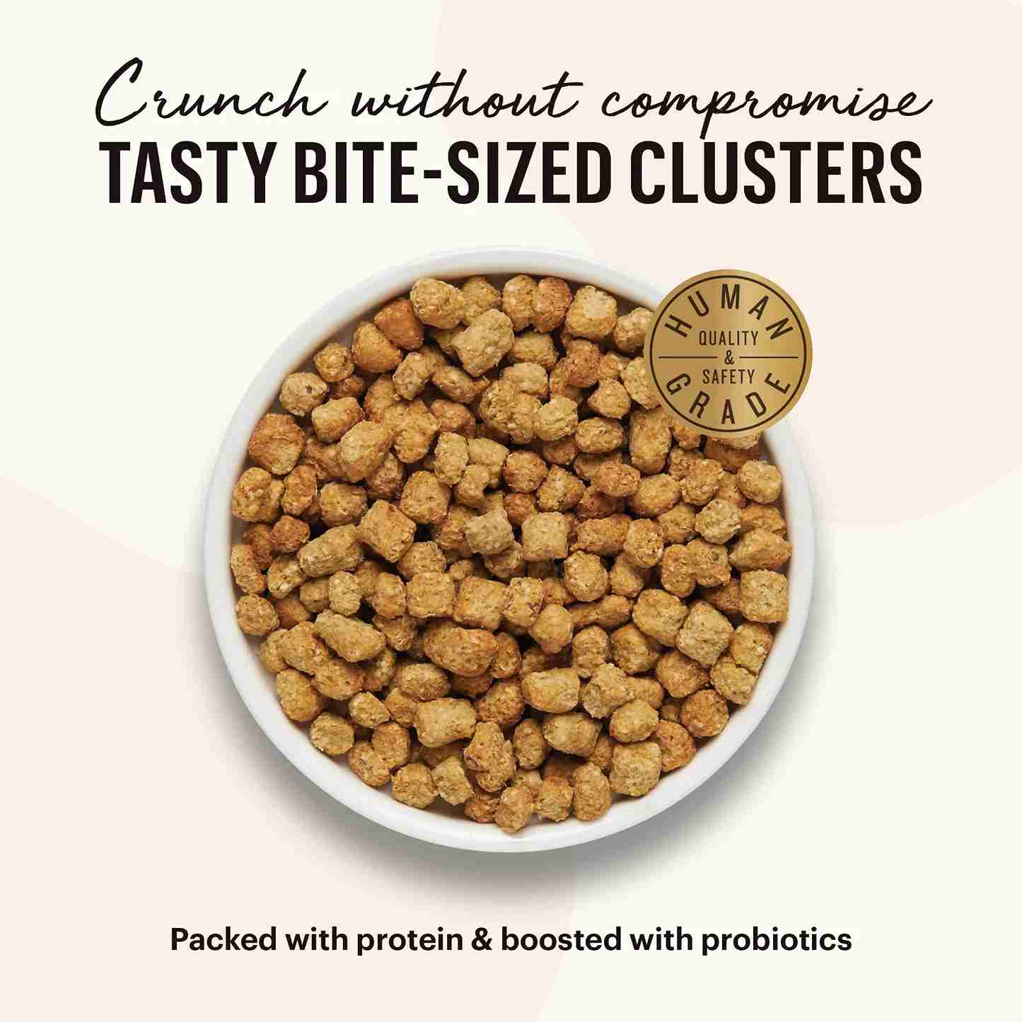 The Honest Kitchen Cat 4lbs Tasty Whole Food Clusters Chicken & Whitefish Grain Free Dry Cat Food image 5
