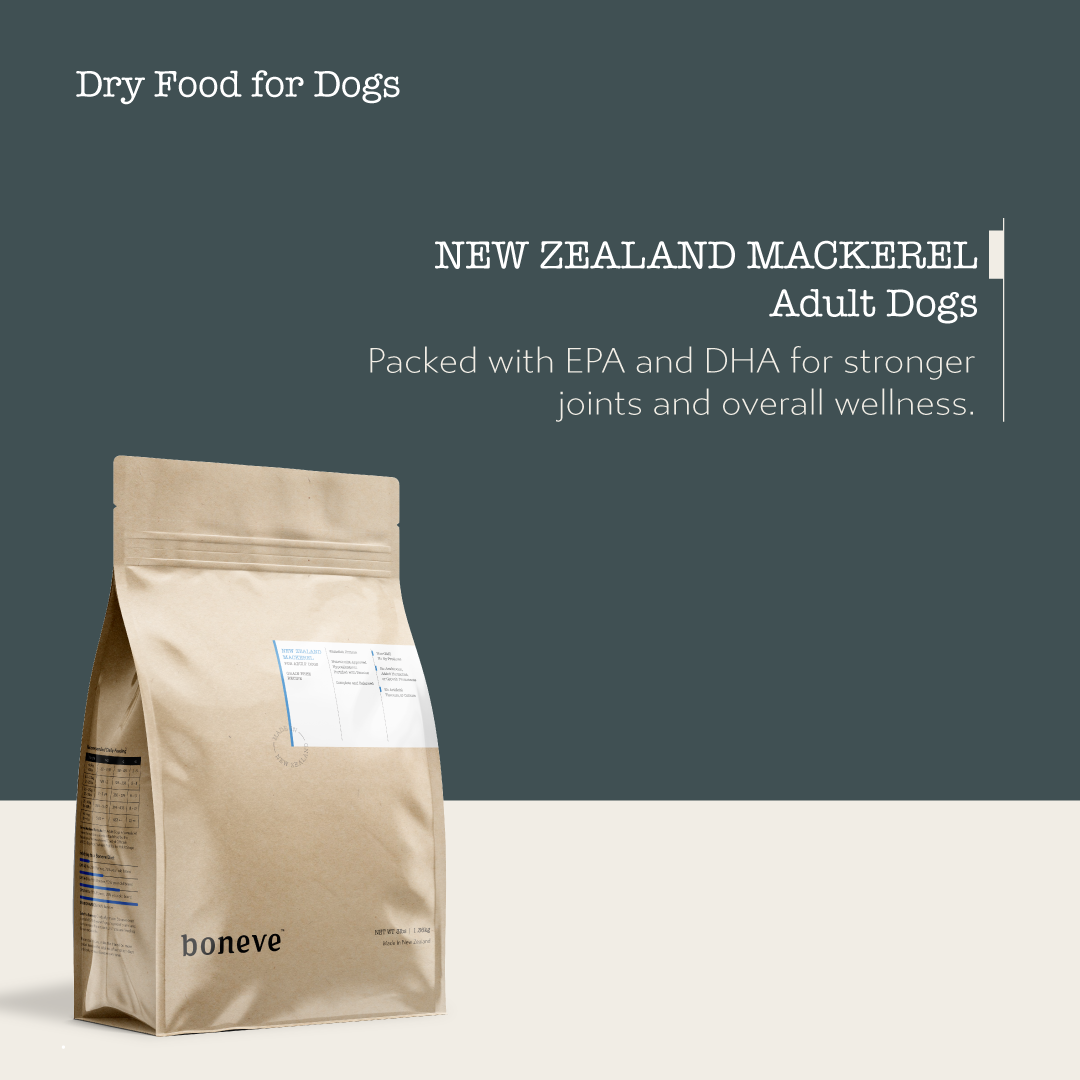 Boneve Earthmade Dog 11lbs (4.99kg) New Zealand Mackerel Grain Free Dry Dog Food image 8