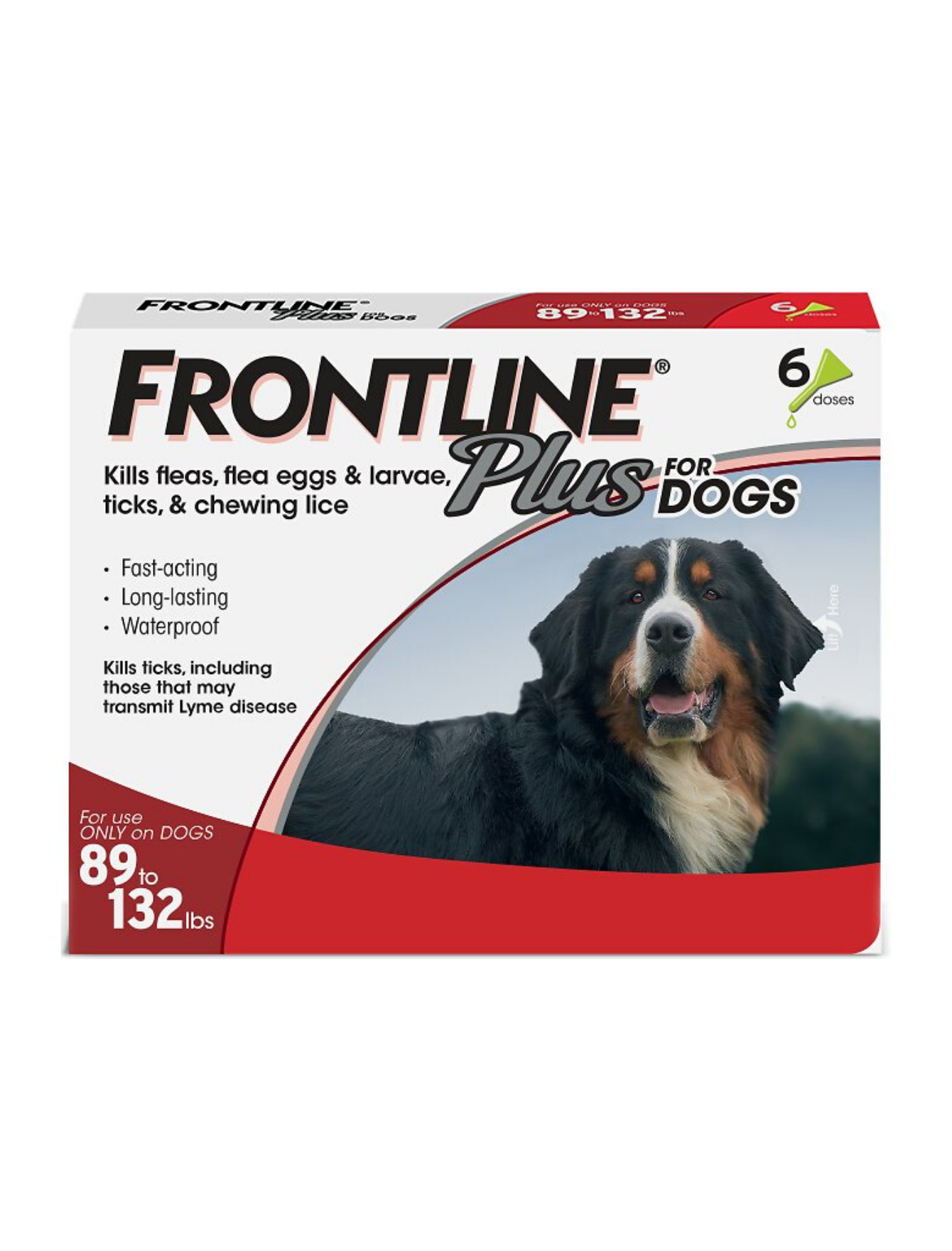 Frontline Plus Dog Spot On Extra Large 4.02mlx6 Pipette image 7