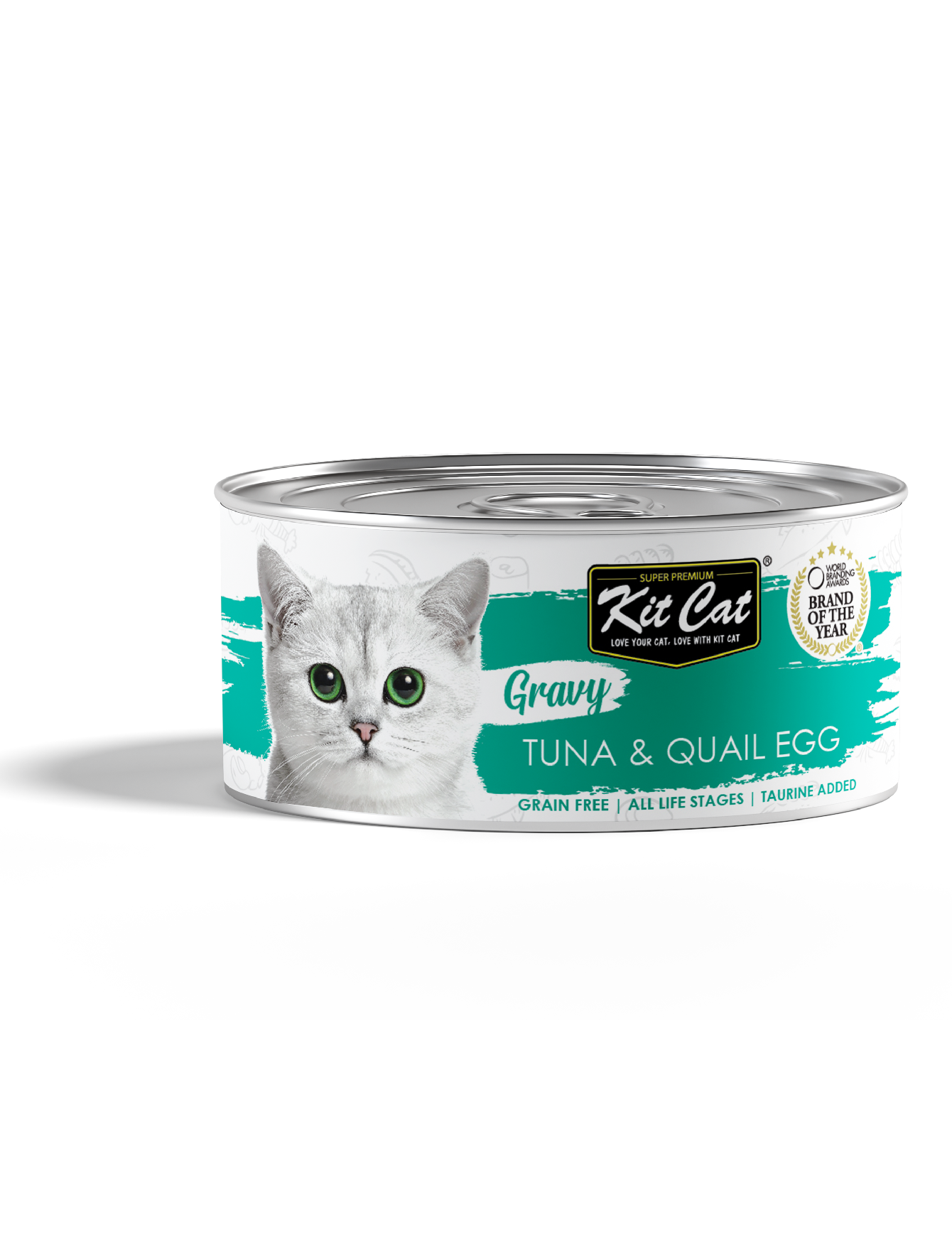 Kit Cat 70g Gravy Canned Tuna & Quail Egg Wet Cat Food (EXP: 05 Dec 2027) image 2