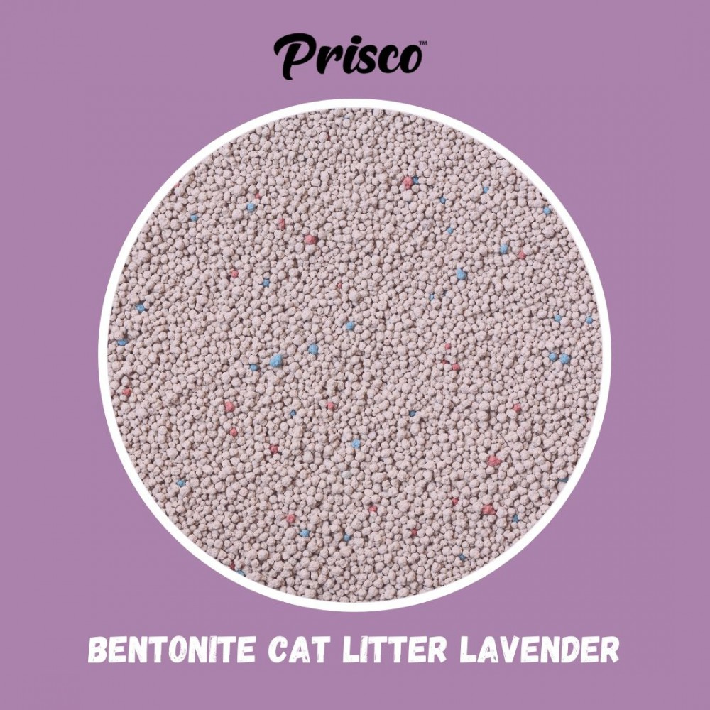 Prisco Bentonite Cat Litter 10L Lavender image 2