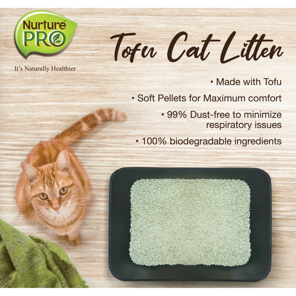 Nurture Pro Pawsoft 7L Tofu Cat Litter Corn image 2