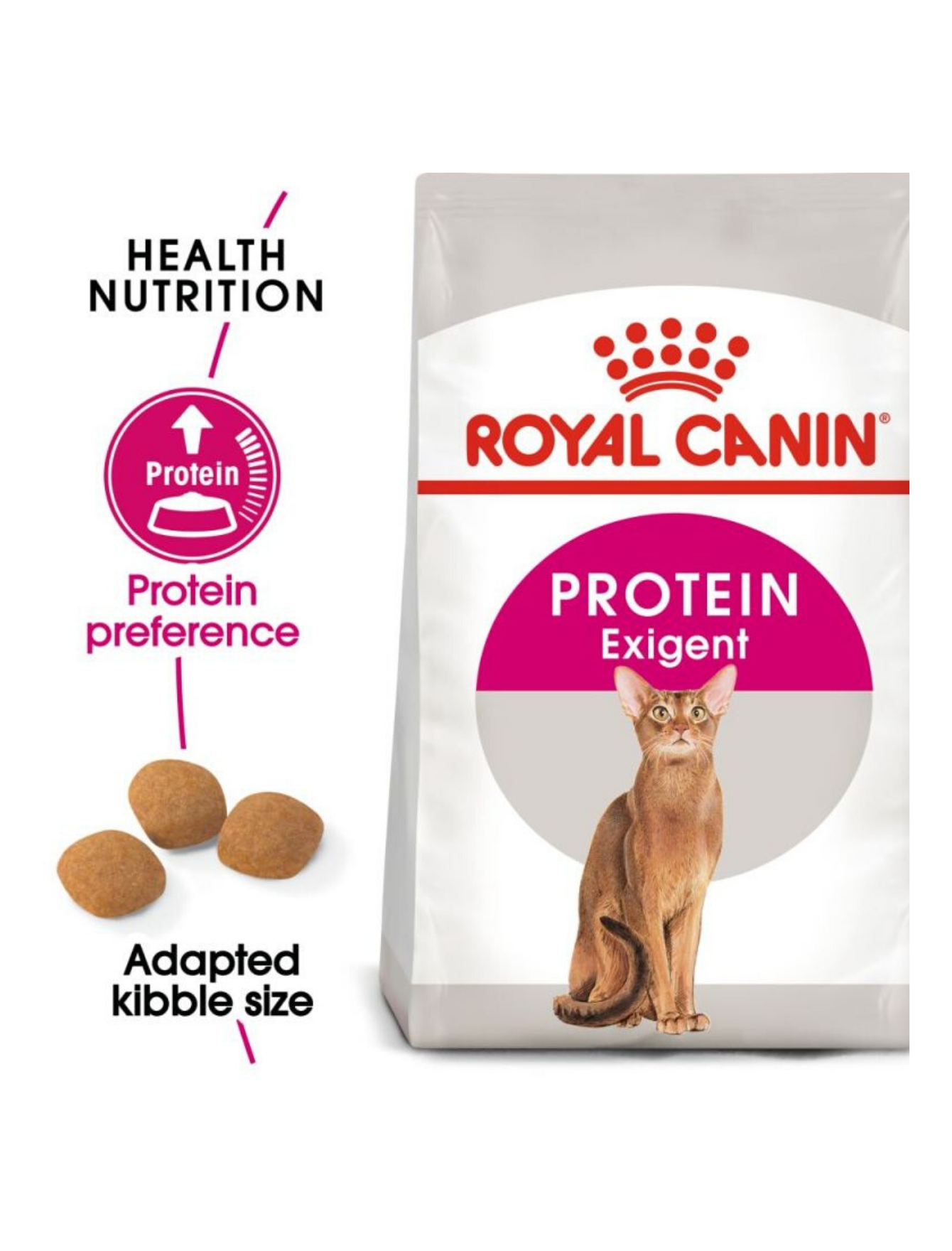 Royal Canin Cat 2kg Protein Exigent Dry Cat Food image 2