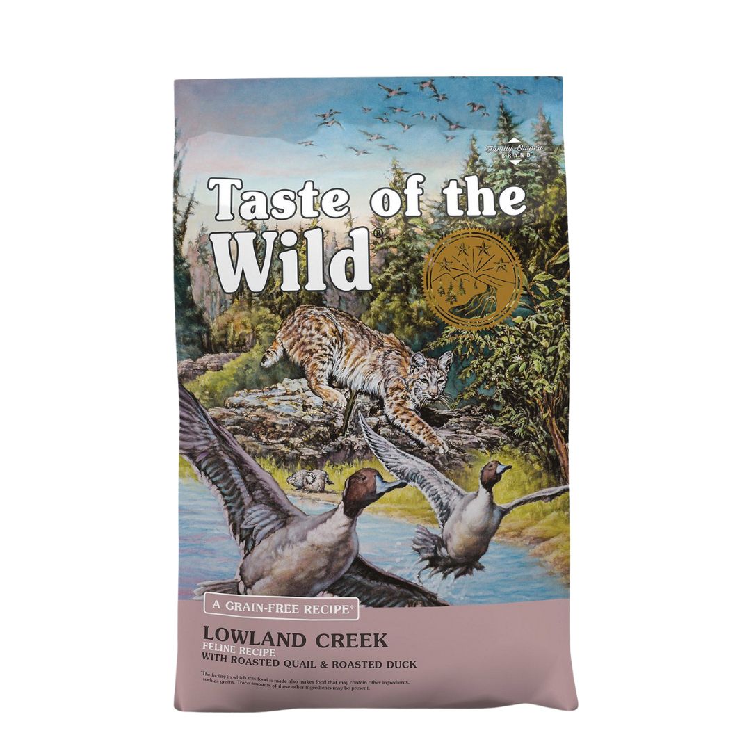Taste of the Wild Cat Lowland Creek Roasted Quail & Roasted Duck Dry Cat Food image 2