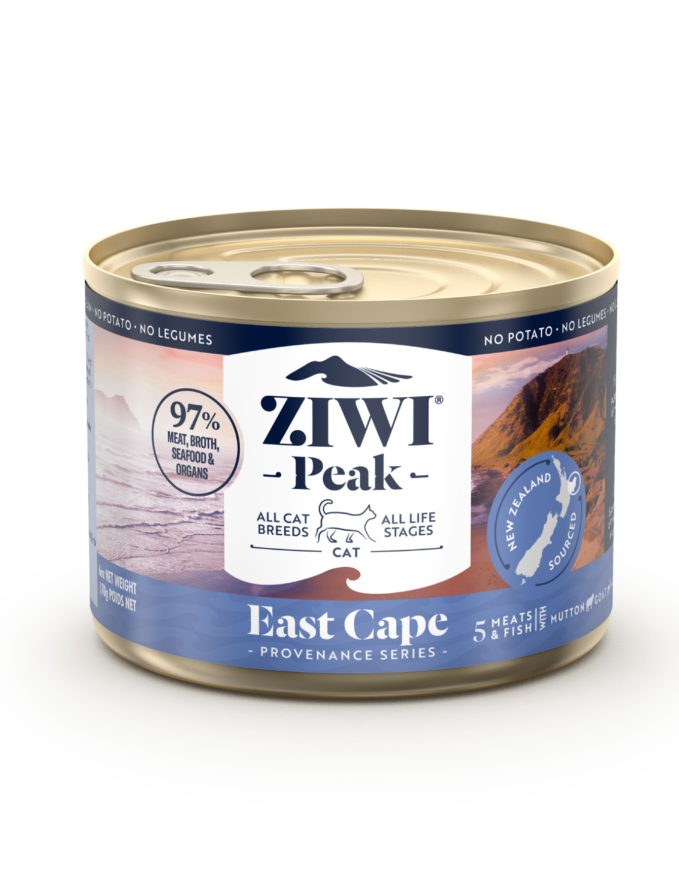 Ziwipeak Cat Provenance Series 85g East Cape Wet Cat Food image 2