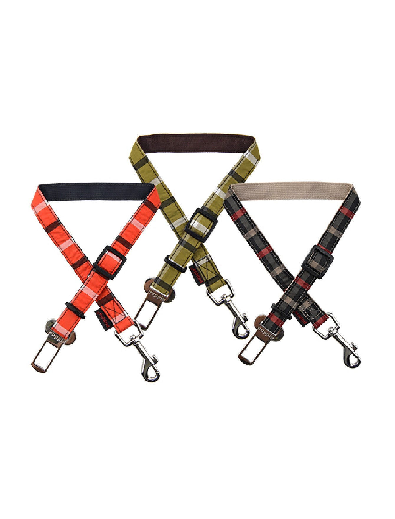 Puppia Orange Baxter Car Seatbelt Small image 2