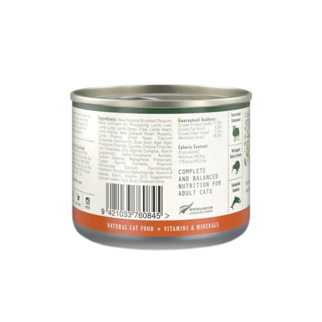 Zealandia Cat 170g Brushtail Pate Wet Cat Food image 3