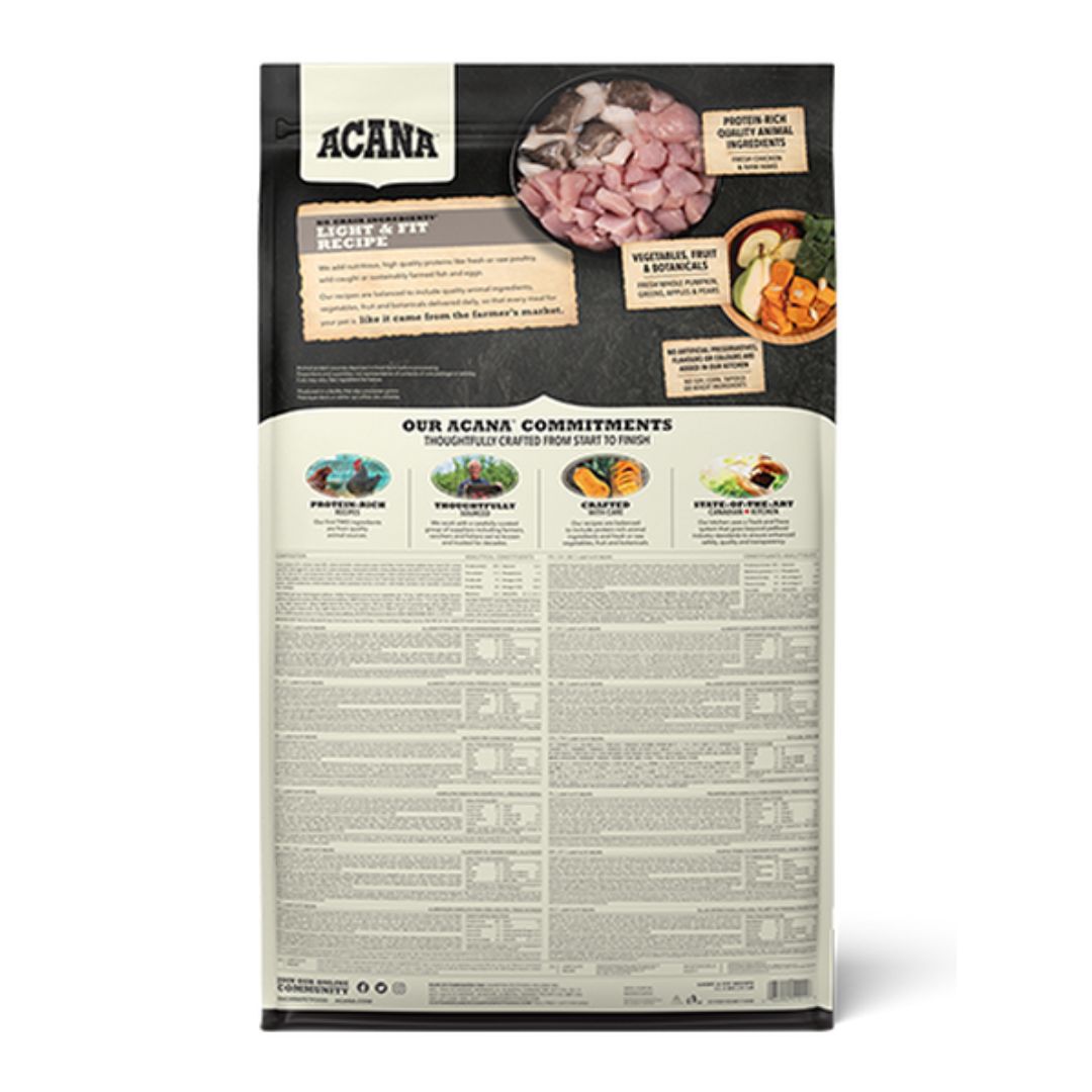 Acana Dog Heritage Freeze-Dried Coated 2kg Light And Fit Dry Dog Food (EXP: 19 Dec 2026) image 2