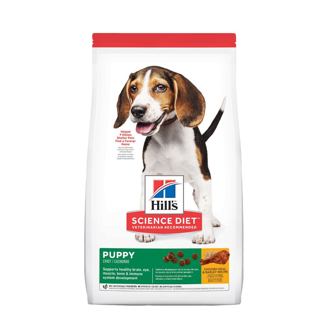 Hill's Science Diet Canine Puppy Chicken Meal & Barley Recipe Dry Dog Food image 3
