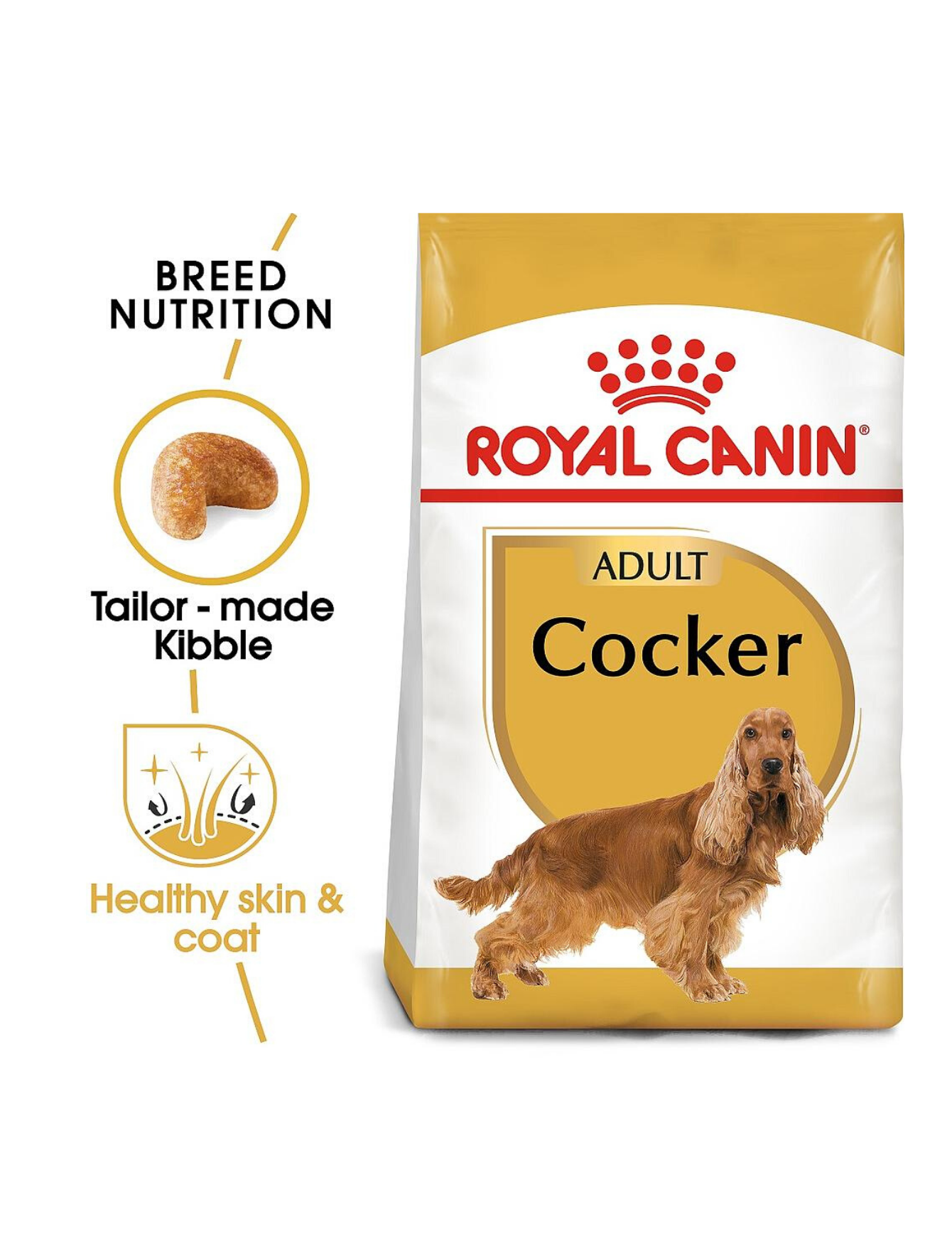 Royal Canin Dog 3kg Adult Cocker Spaniel Dry Dog Food image 2