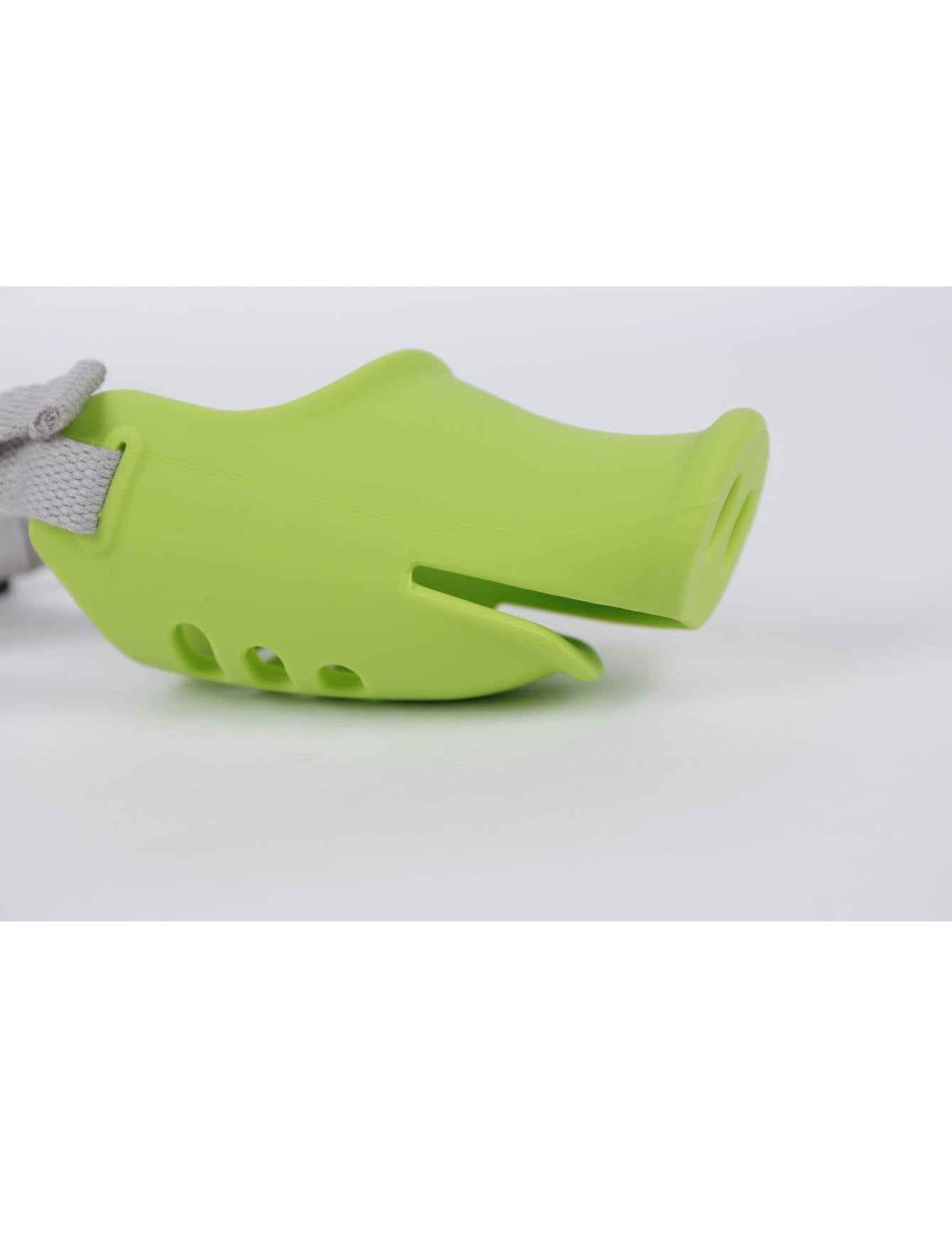 Super Design Green Pig Mask Silicone Muzzle image 2