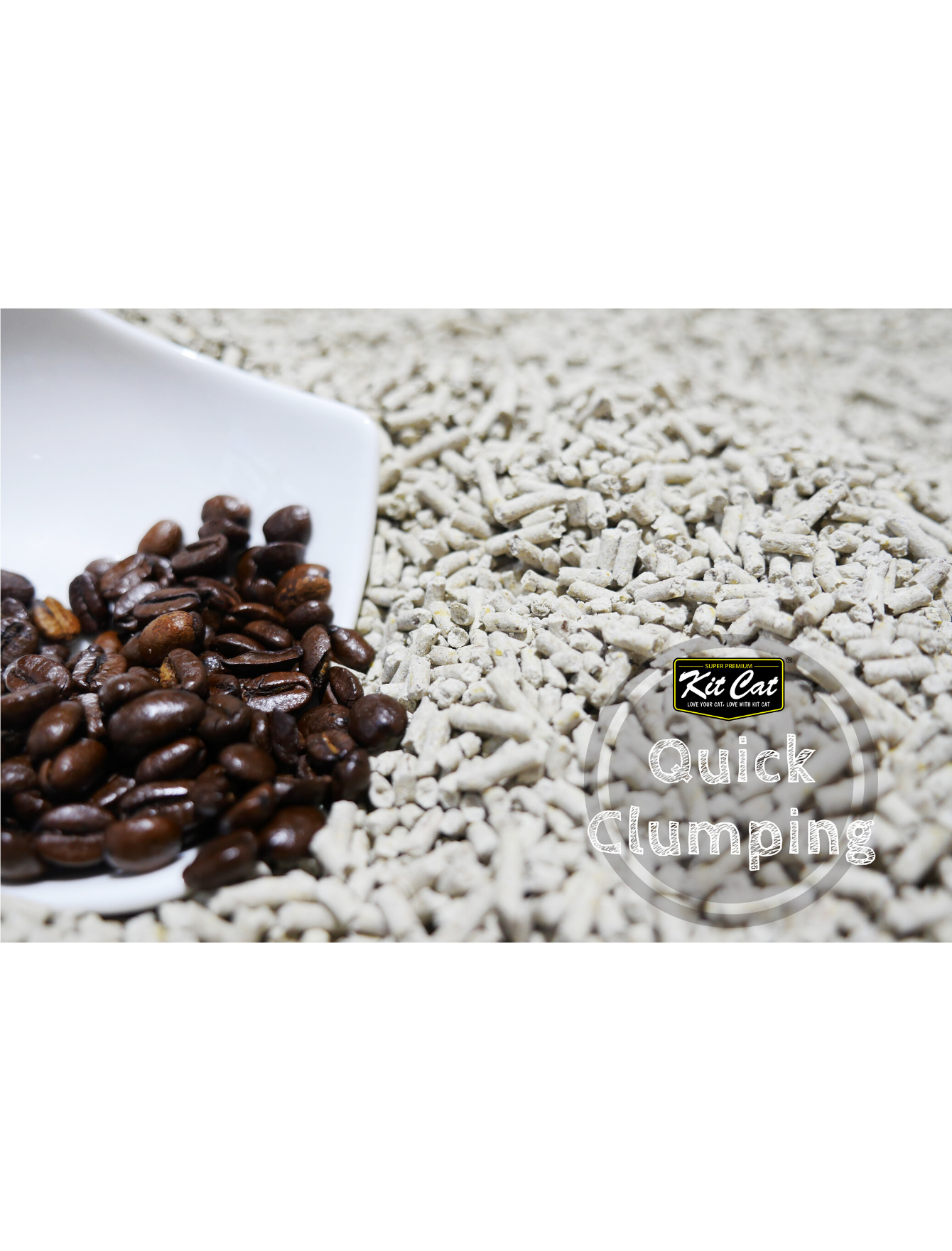 Kit Cat 7L Soya Clump Coffee Cat Litter image 2