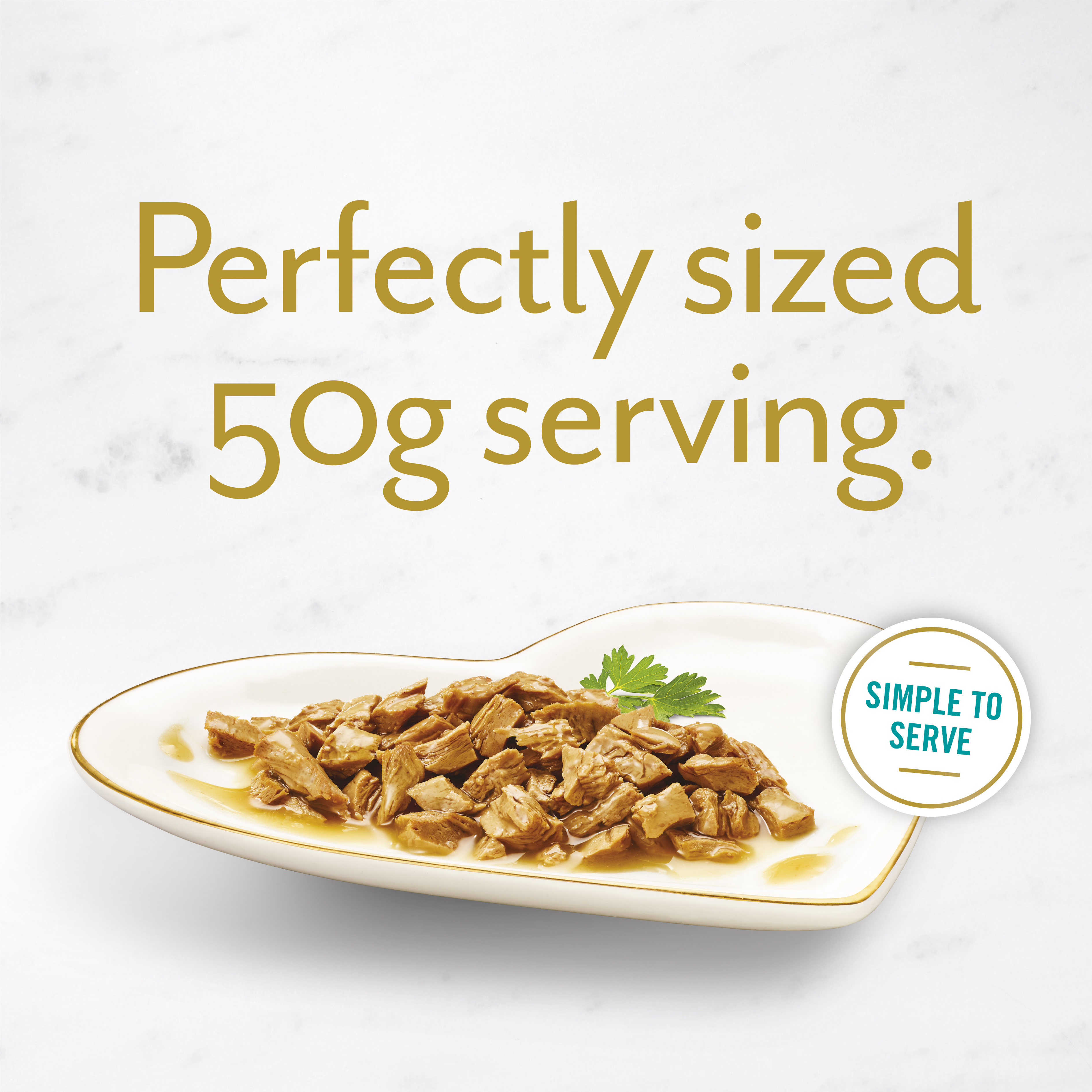 Fancy Feast Cat 50g Petite Delights with Grilled Tuna In Gravy Pouch Wet Cat Food image 5