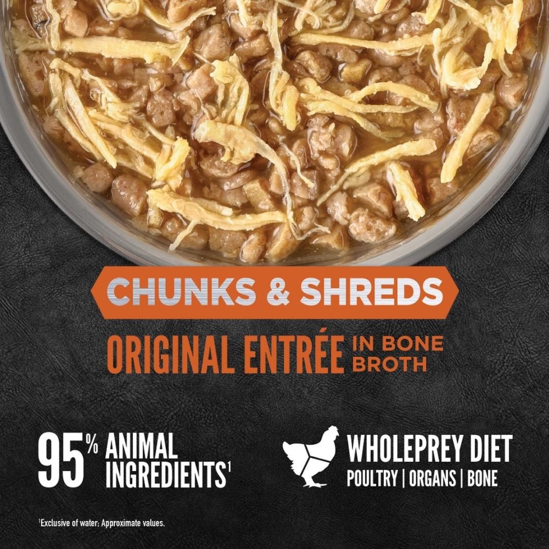 Orijen Cat 155g Chunks & Shreds Original Entree Wet Cat Food image 5