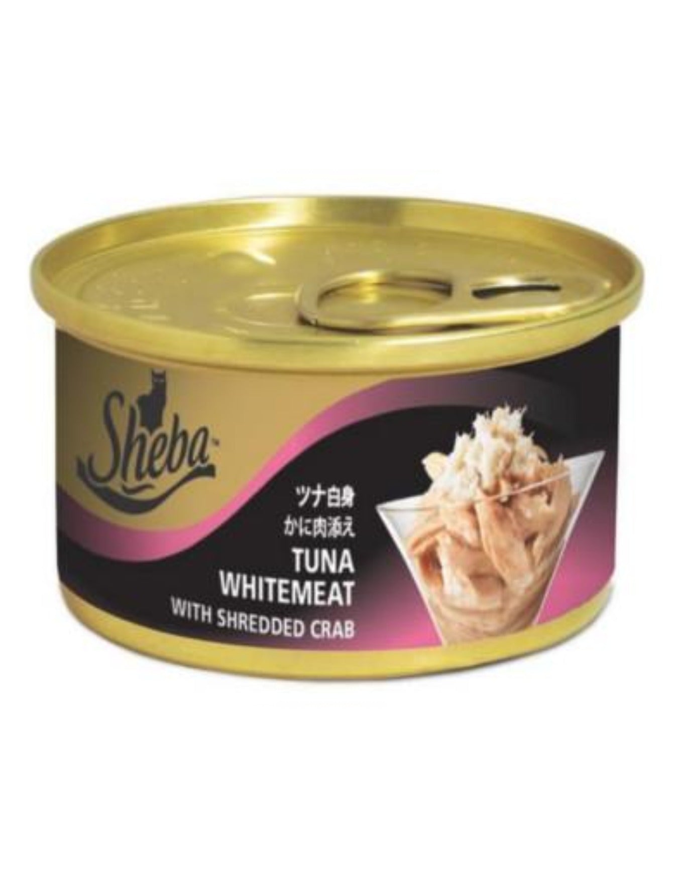 Sheba 85g Tuna with Shredded Crab Wet Cat Food image 2