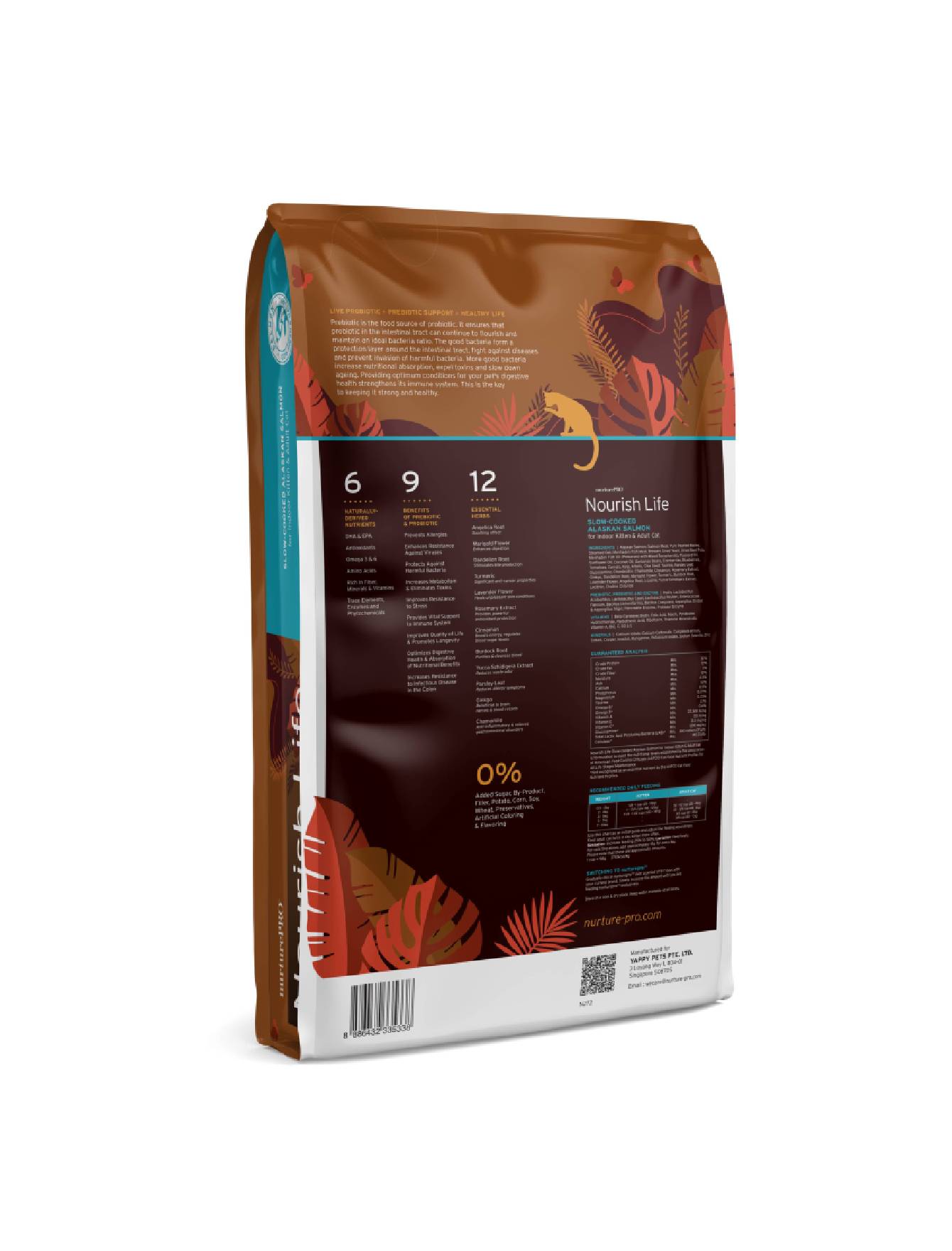 Nurture Pro Cat Nourish Life 1.8kg Slow-Cooked Alaskan Salmon For Indoor Kitten & Adult Cat Dry Cat Food image 5