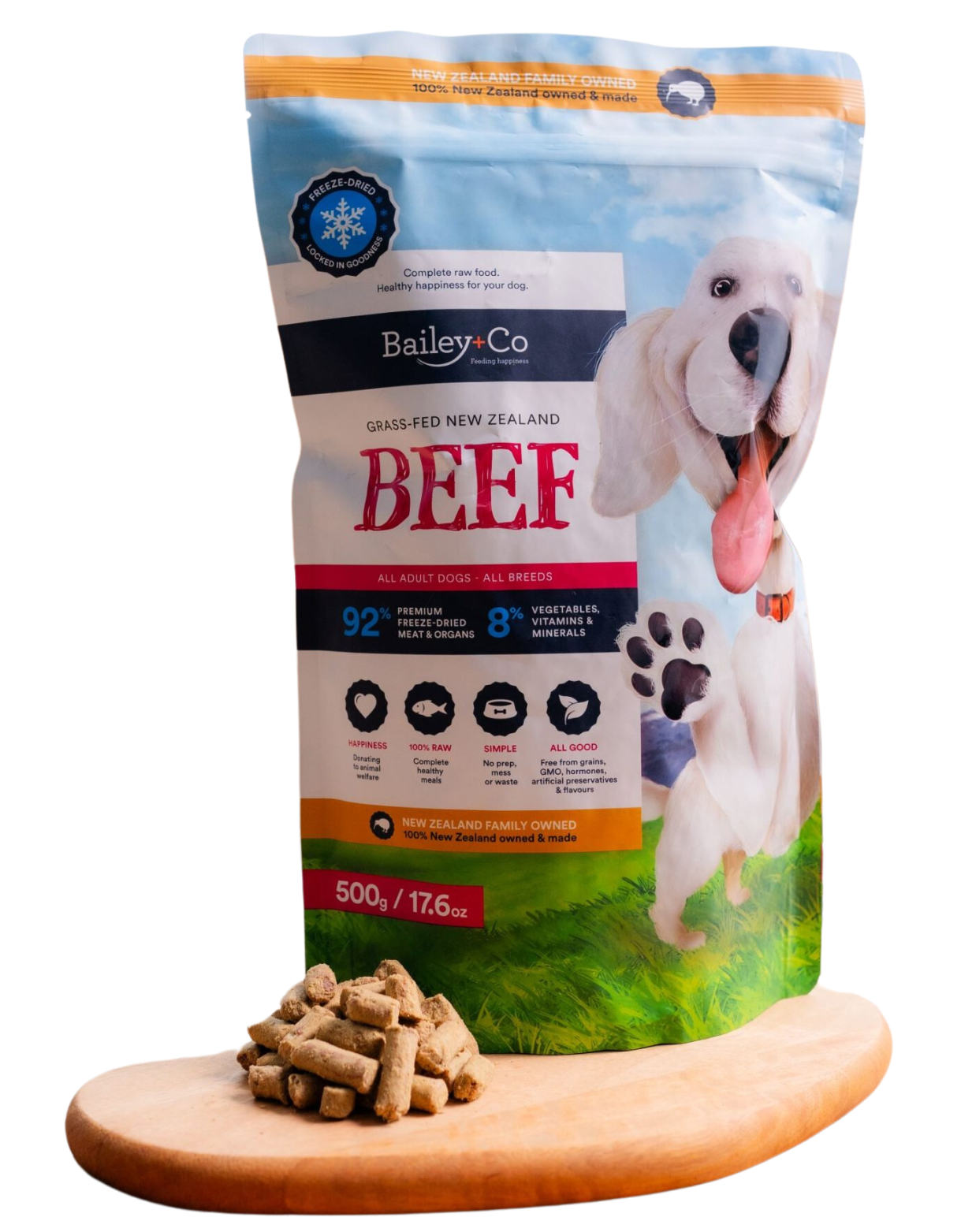 Bailey+Co Dog 500g Freeze Dried Beef Meal for Dogs image 4