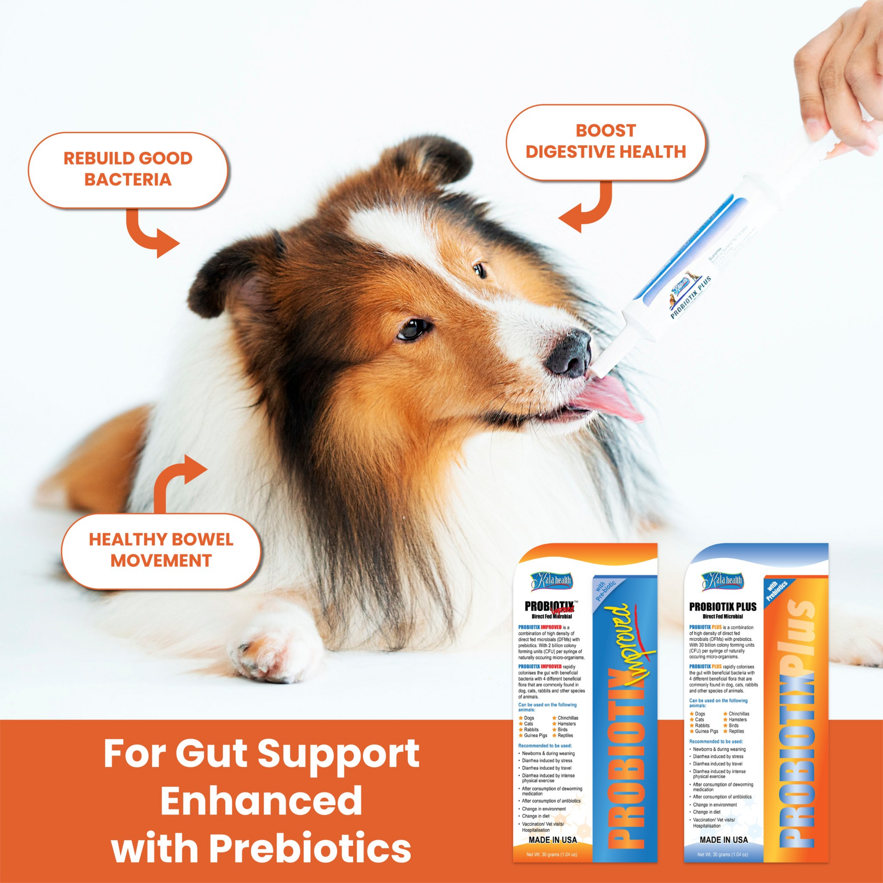 Kala Health Probiotix Improved Pet Supplements 30g image 3