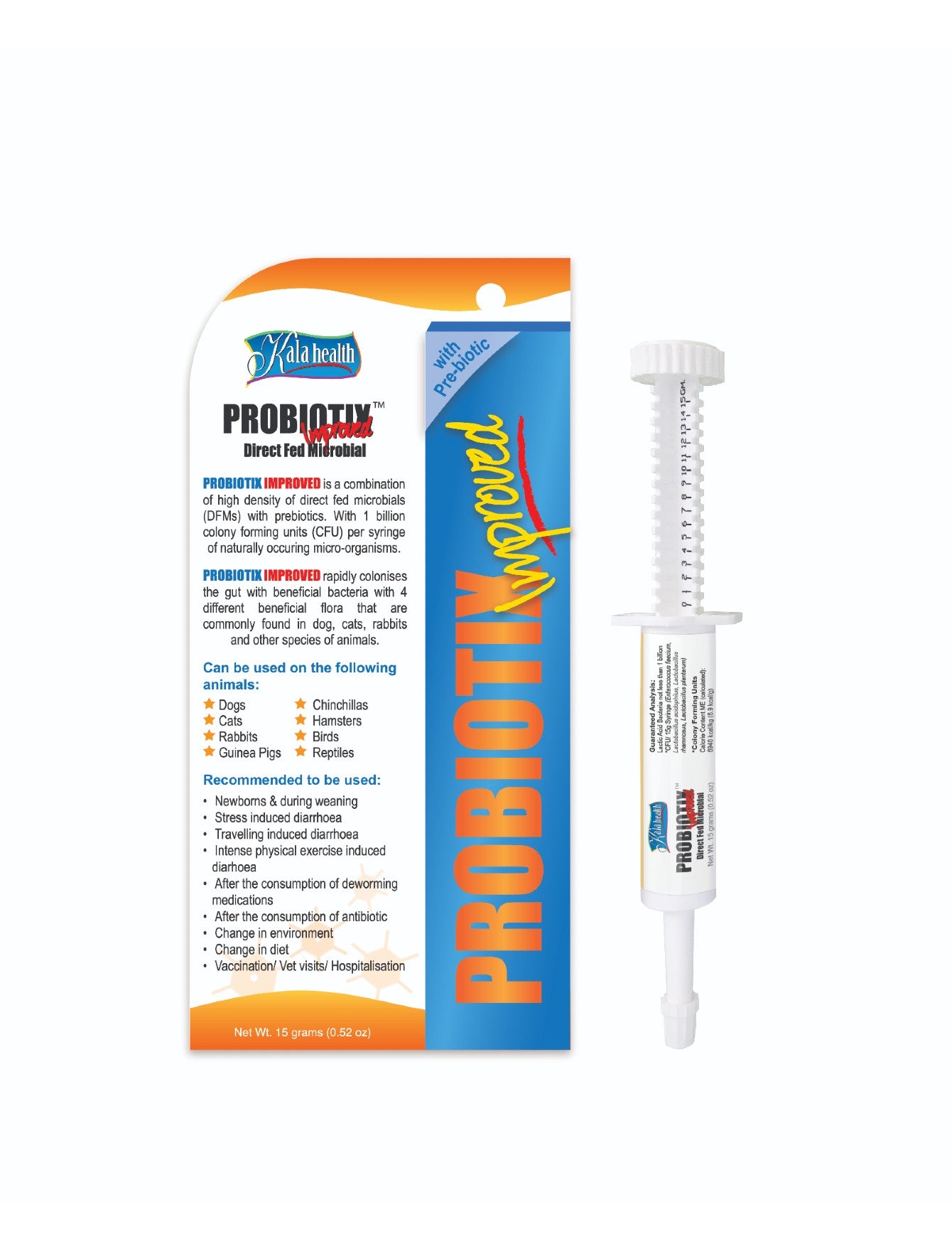 Kala Health Probiotix Improved Pet Supplements 30g image 2