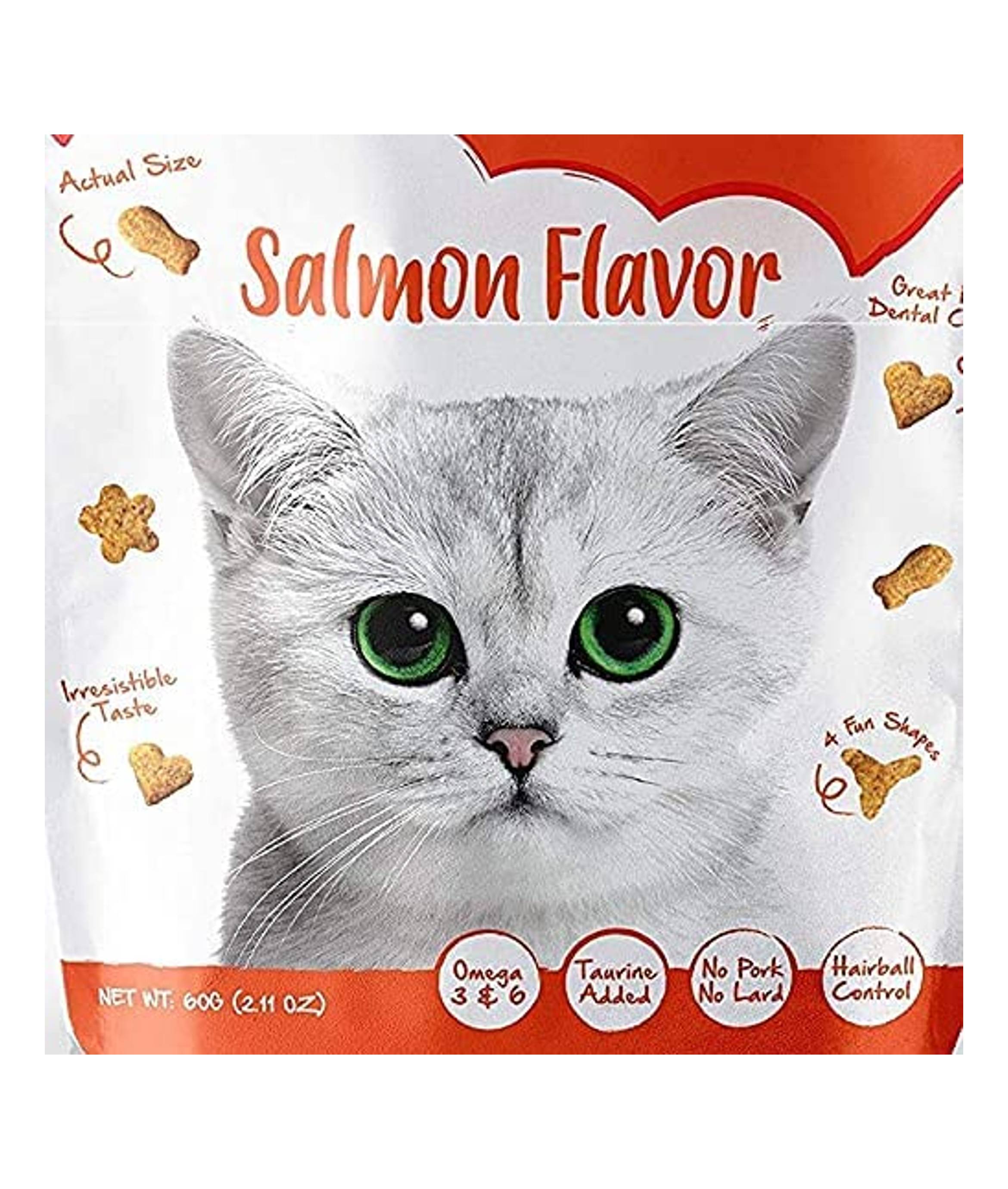 Kit Cat 60g Kitty Crunch Salmon Flavour Cat Treat (EXP: 06 Feb 2027) image 4