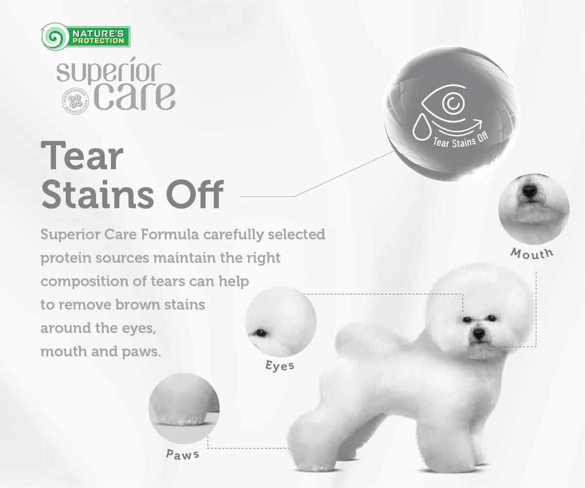 Nature's Protection Dog 1.5kg Superior Care White Dogs Lamb Small Breed Dry Dog Food image 2