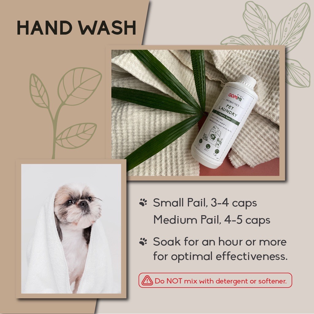 OOMMI 1L Probiotics Pet Laundry image 4