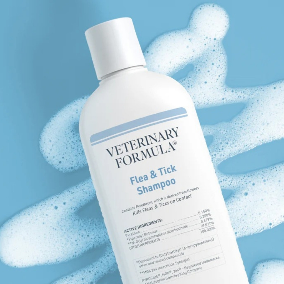 Veterinary Formula Clinical Care Flea & Tick Shampoo For Cats & Dogs 16oz (473ml) image 2
