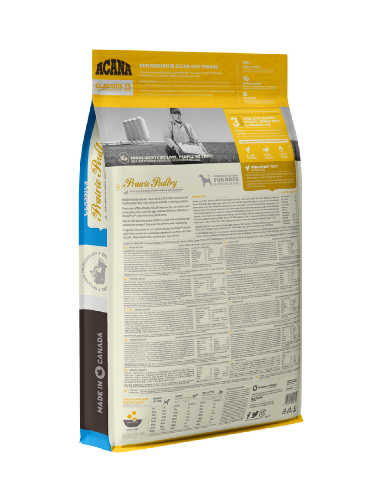Acana Dog Classic 14.5kg Prairie Poultry Dry Dog Food image 2
