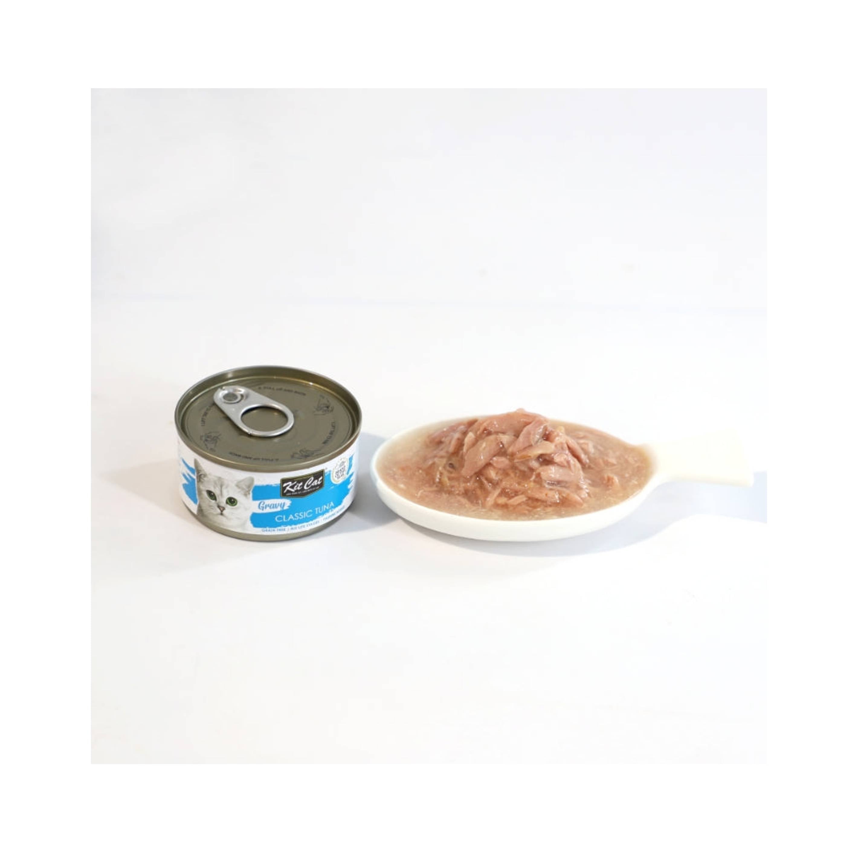 Kit Cat 70g Gravy Canned Classic Tuna Wet Cat Food (EXP: 27 Mar 2028) image 5