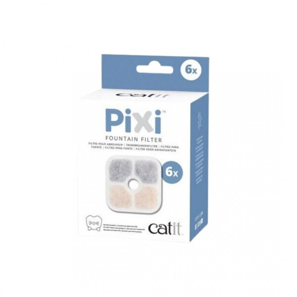 Catit Pixi Fountain Replacement Filter 6pcs image 2