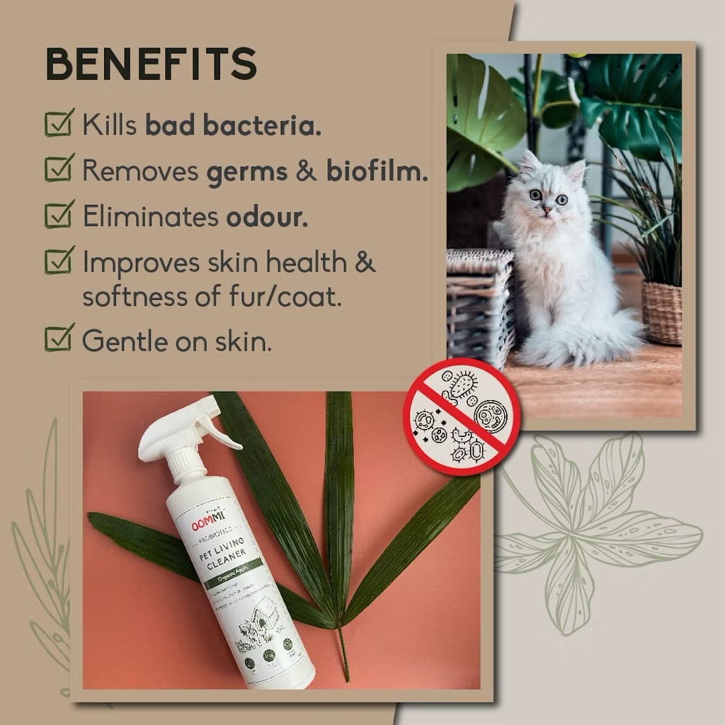 OOMMI 500ml Probiotics Pet Living Cleaner image 4