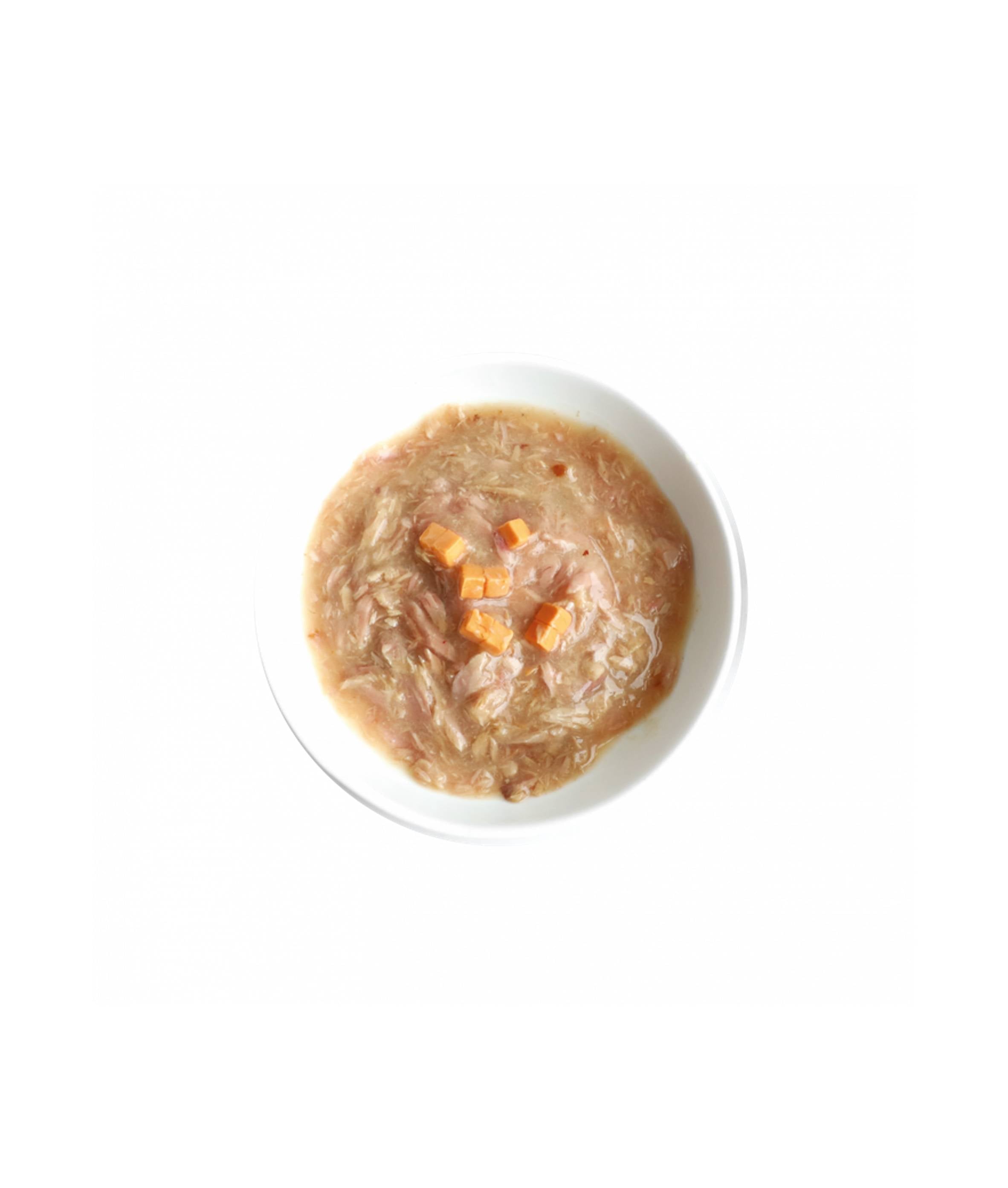 Kit Cat 70g Goat Milk Gourmet White Meat Tuna Flakes & Cheese With Goat Milk Wet Cat Food (EXP: 05 Aug 2027) image 6