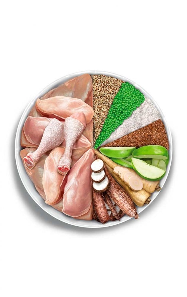 Amanova Cat 1.5kg Adult Exquisite Chicken Low Grain Dry Cat Food image 4