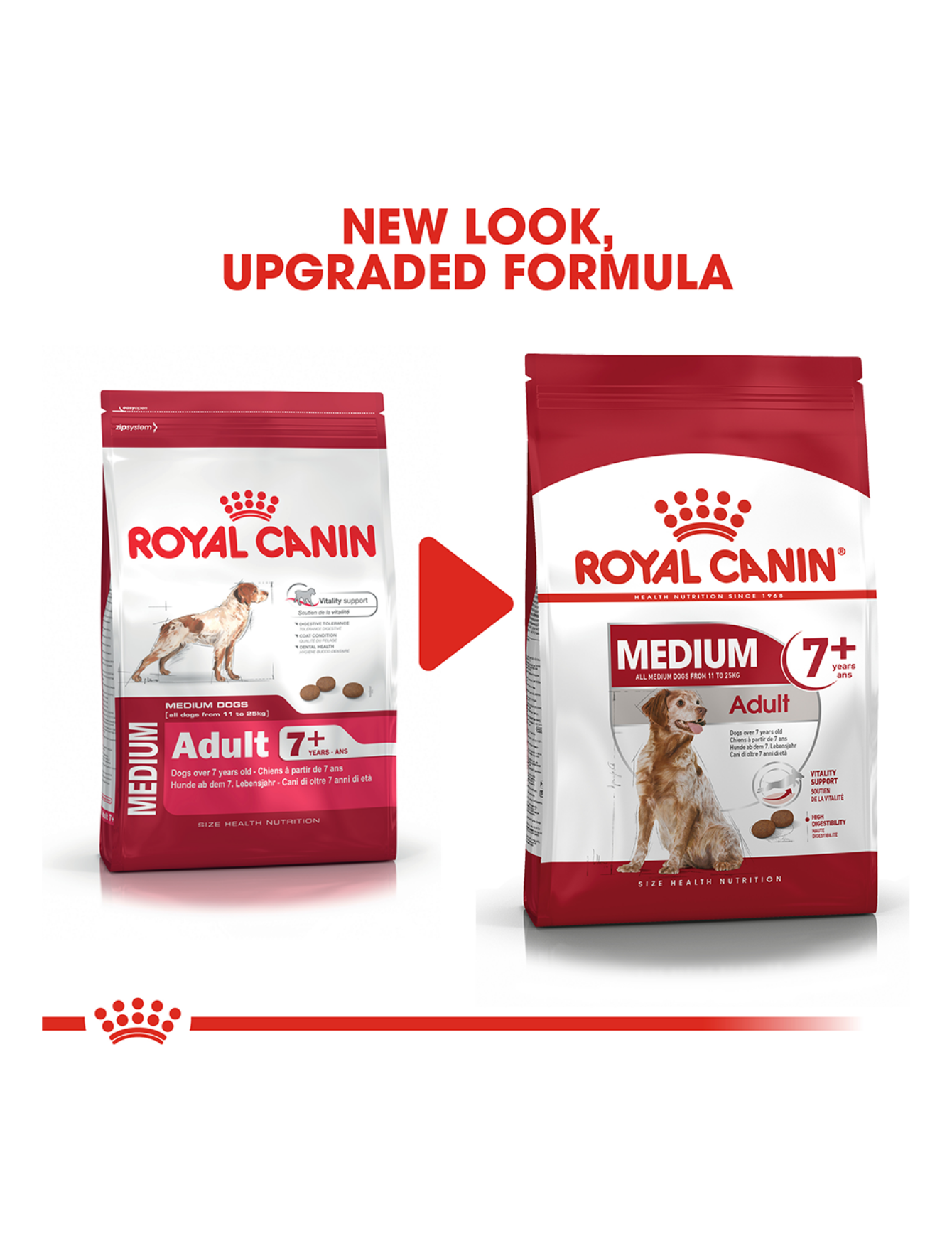Royal Canin Dog 10kg Medium Adult 7+ Dry Dog Food image 3