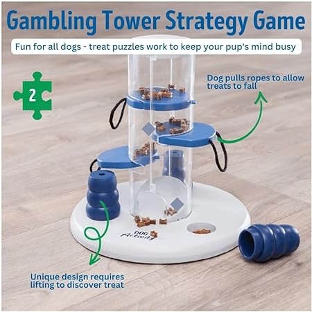 Trixie Gambling Tower Strategy Game for Dogs Ø 25 × 27 cm image 4