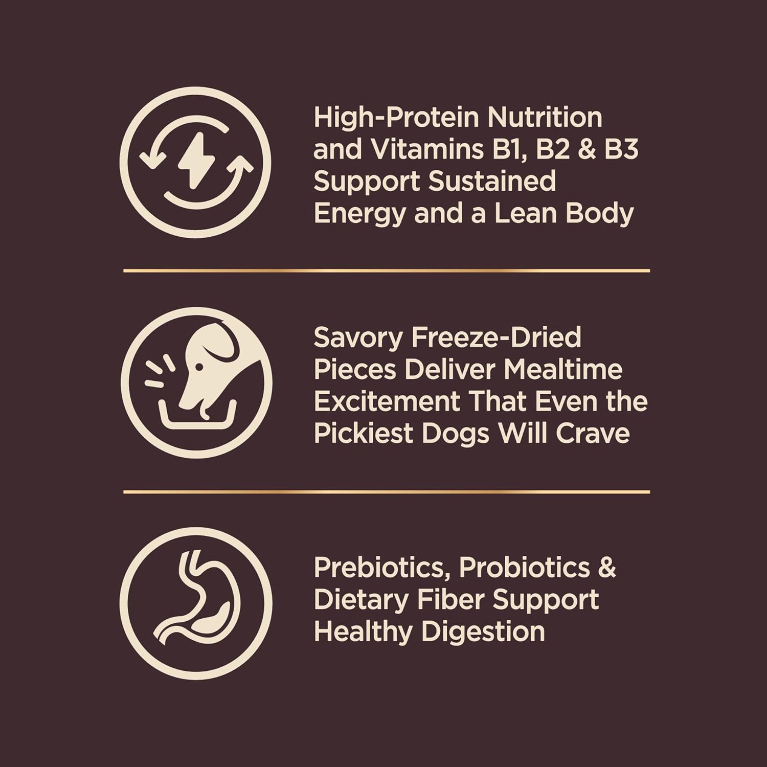Wellness CORE+ (Formerly RawRev) Dog 9kg (18lb) Wild Game with Freeze Dried Lamb Grain Free Dry Dog Food image 5