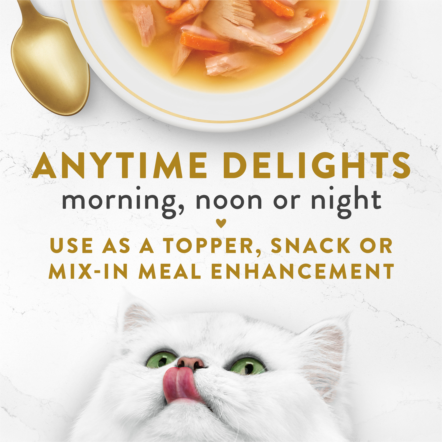 Fancy Feast Cat 40g Broths Classic Tuna, Shrimp & Whitefish Wet Cat Food image 7