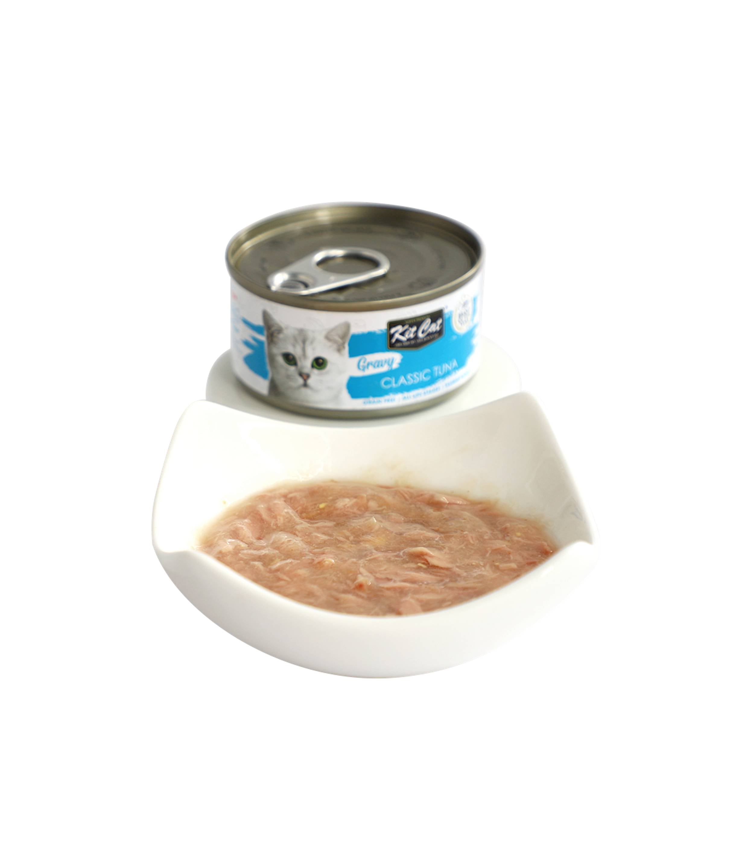 Kit Cat 70g Gravy Canned Classic Tuna Wet Cat Food (EXP: 27 Mar 2028) image 4