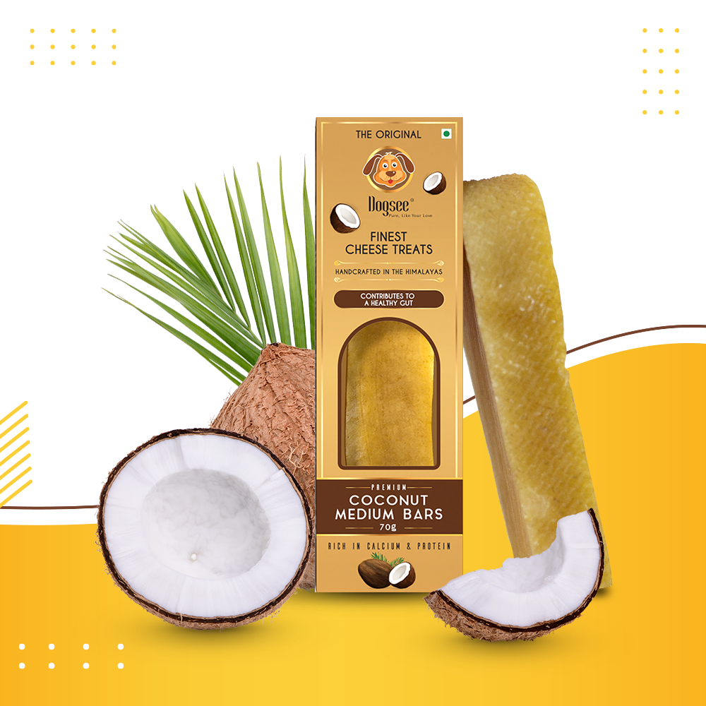 Dogsee Dental Chew Singles Medium Long-lasting Coconut 70g for Medium Dogs image 6