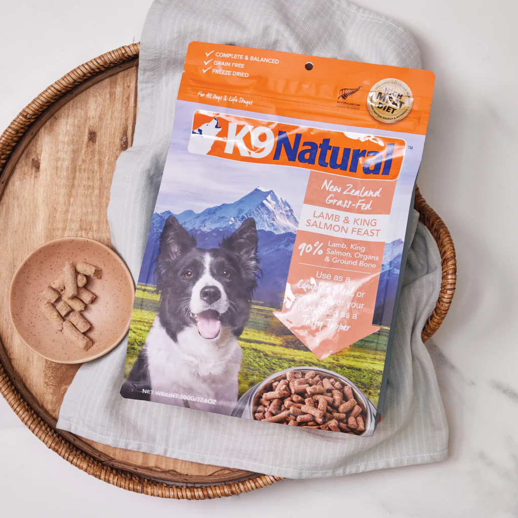 K9 Natural Dog Freeze Dried 500g Lamb & Salmon Dry Dog Food image 3