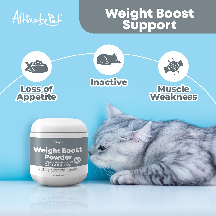 Altimate Pet Weight Boost Powder Supplement For Cats Over 80 Servings (200g) image 2