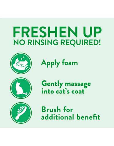 Tropiclean Deep Cleansing Waterless Cat Shampoo 218ml Berry & Coconut image 4