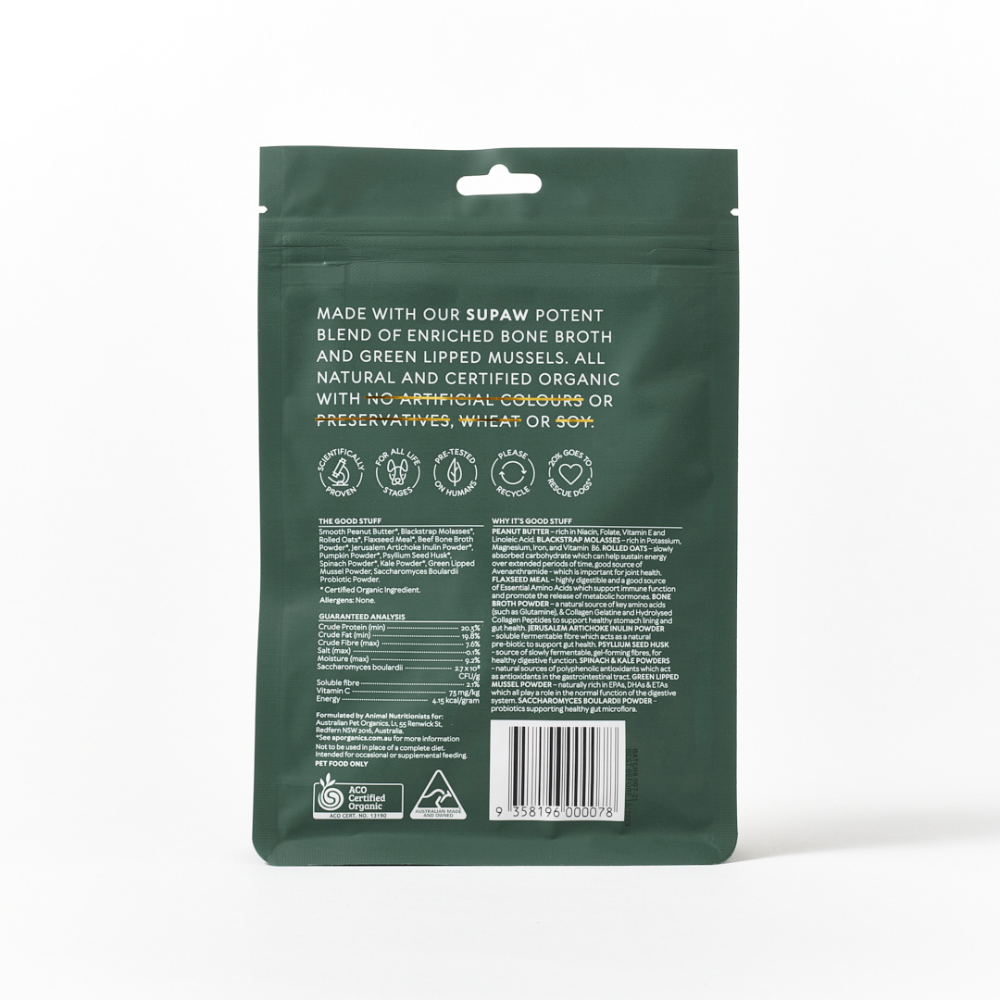 Australian Pet Organics Dog 150g Digestive Health Dog Treats image 2