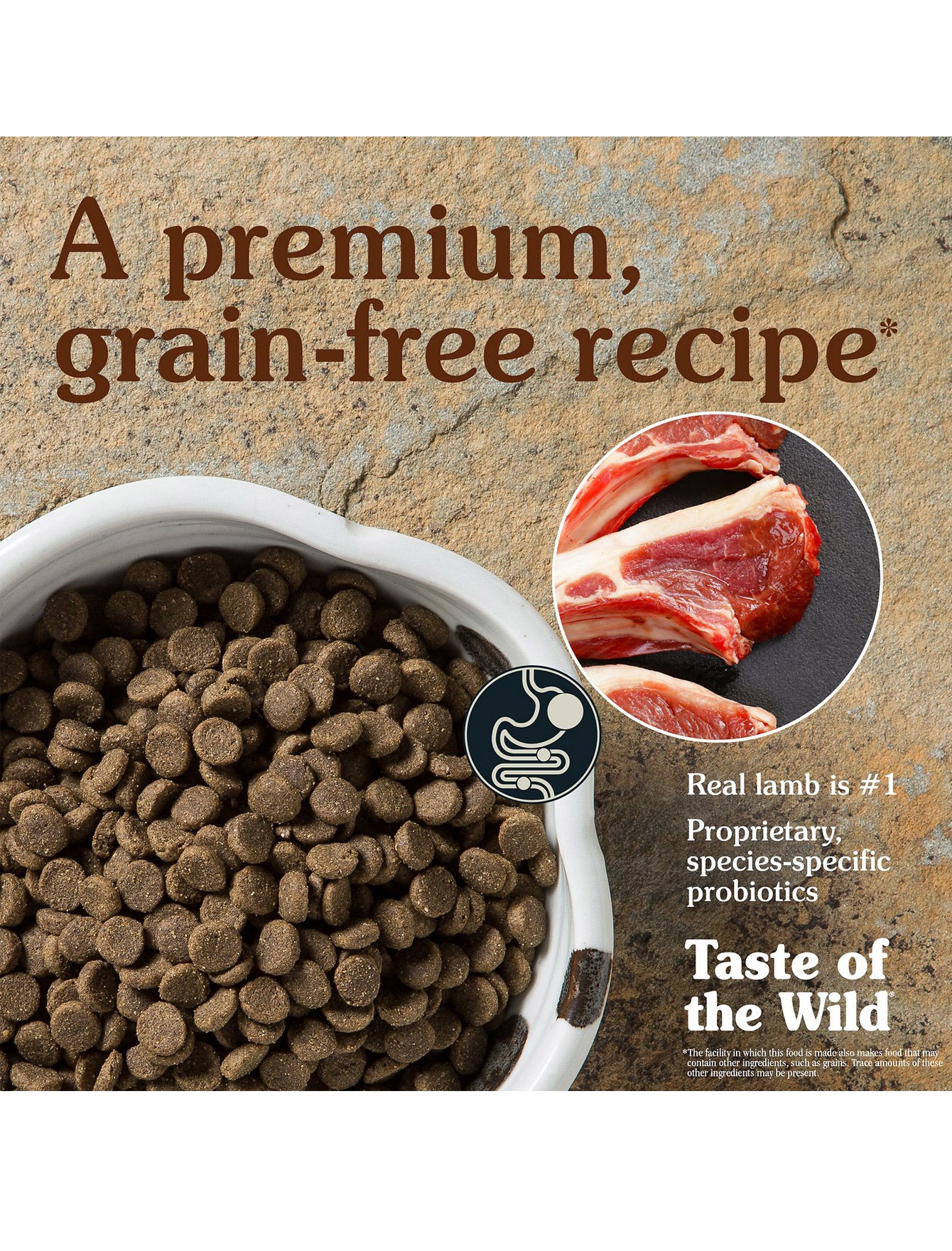 Taste of the Wild Dog 2kg Sierra Mountain Roasted Lamb Dry Dog Food image 4