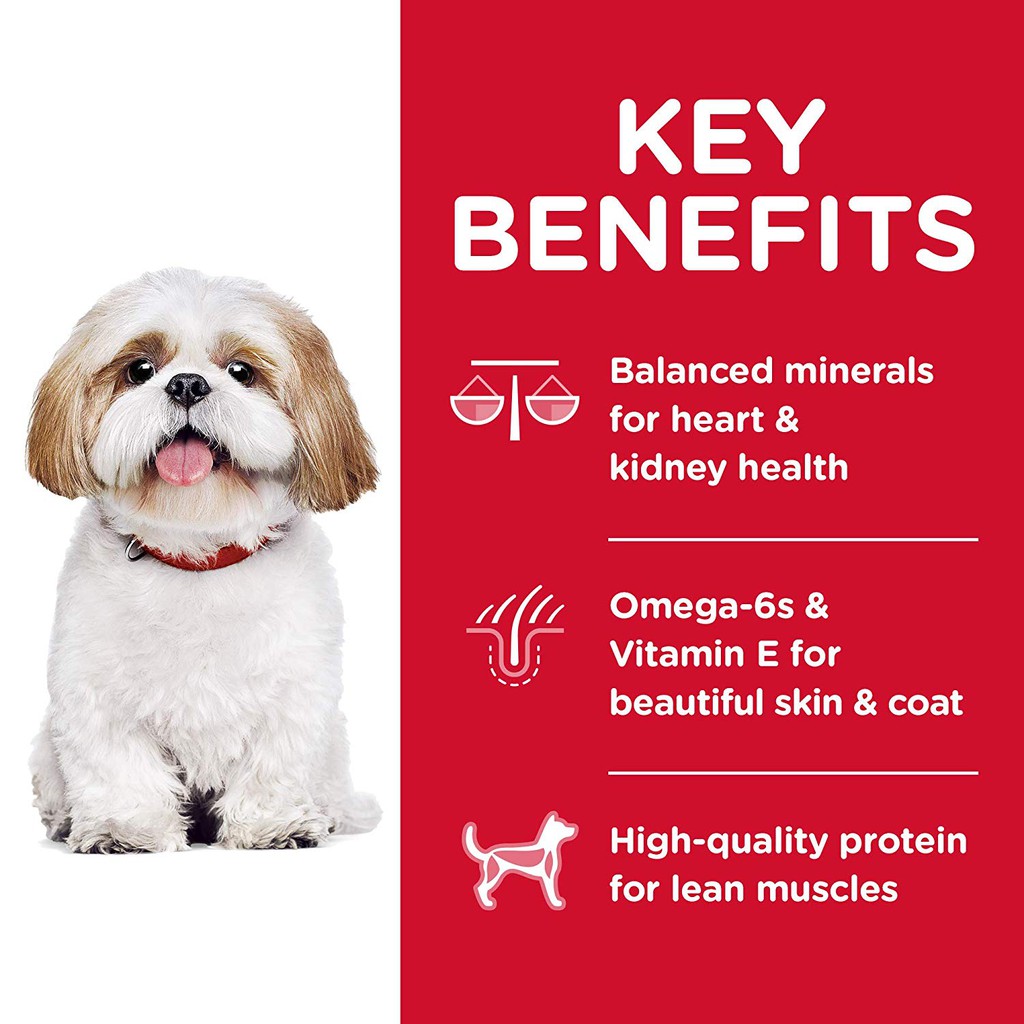 Hill's Science Diet Canine Adult 7+ Small Bites Chicken Meal, Barley & Rice Recipe 6.8kg Dry Dog Food (EXP: 01 Nov 2026) image 3