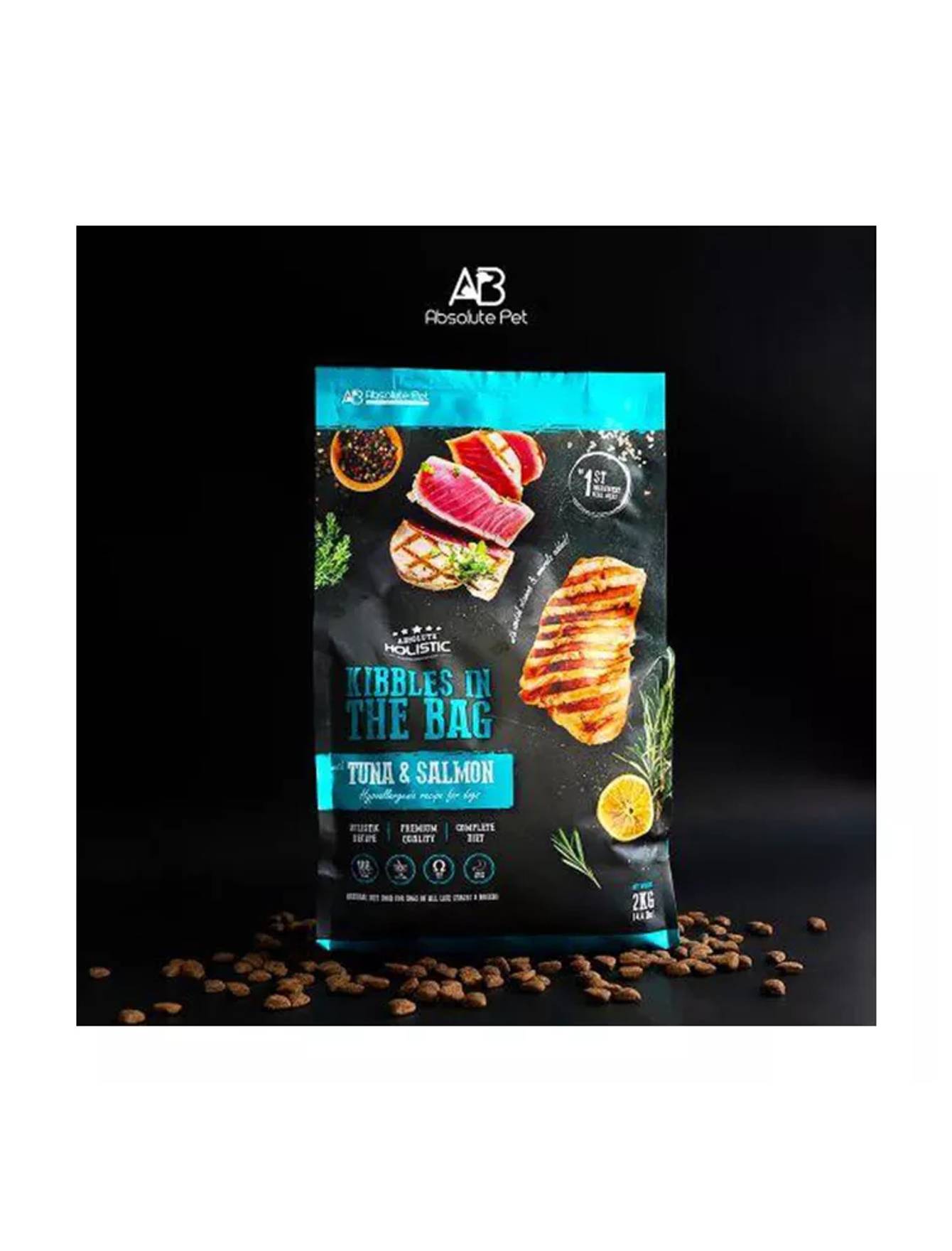 Absolute Holistic Dog 12kg Kibbles In The Bag Tuna & Salmon Dry Dog Food (EXP: 20 Nov 2026) image 3