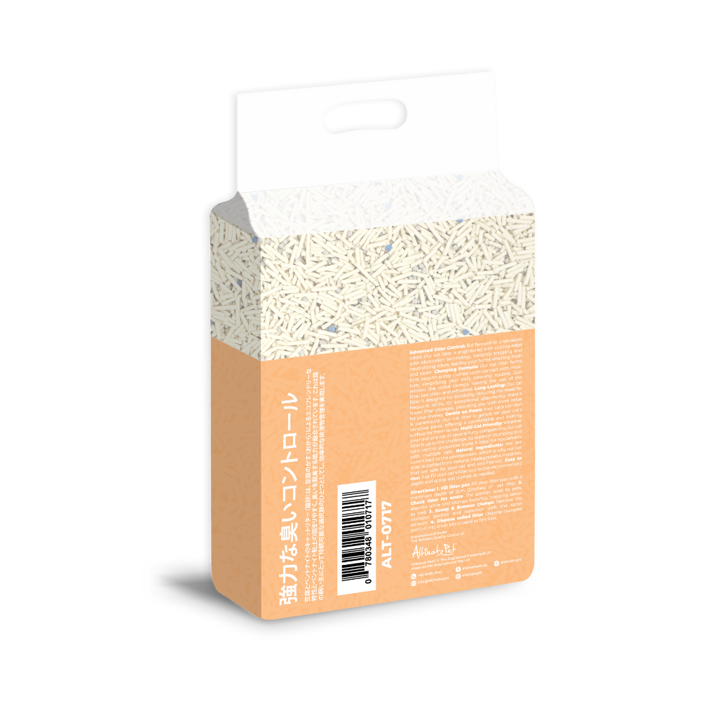 Altimate Pet Tofu & Bentonite Cat Litter 6L Original image 3